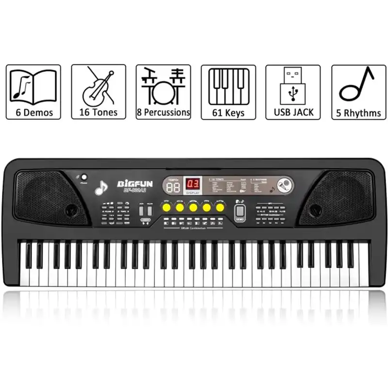 بازی آموزشی کیبورد بیگفان مدل 830A2