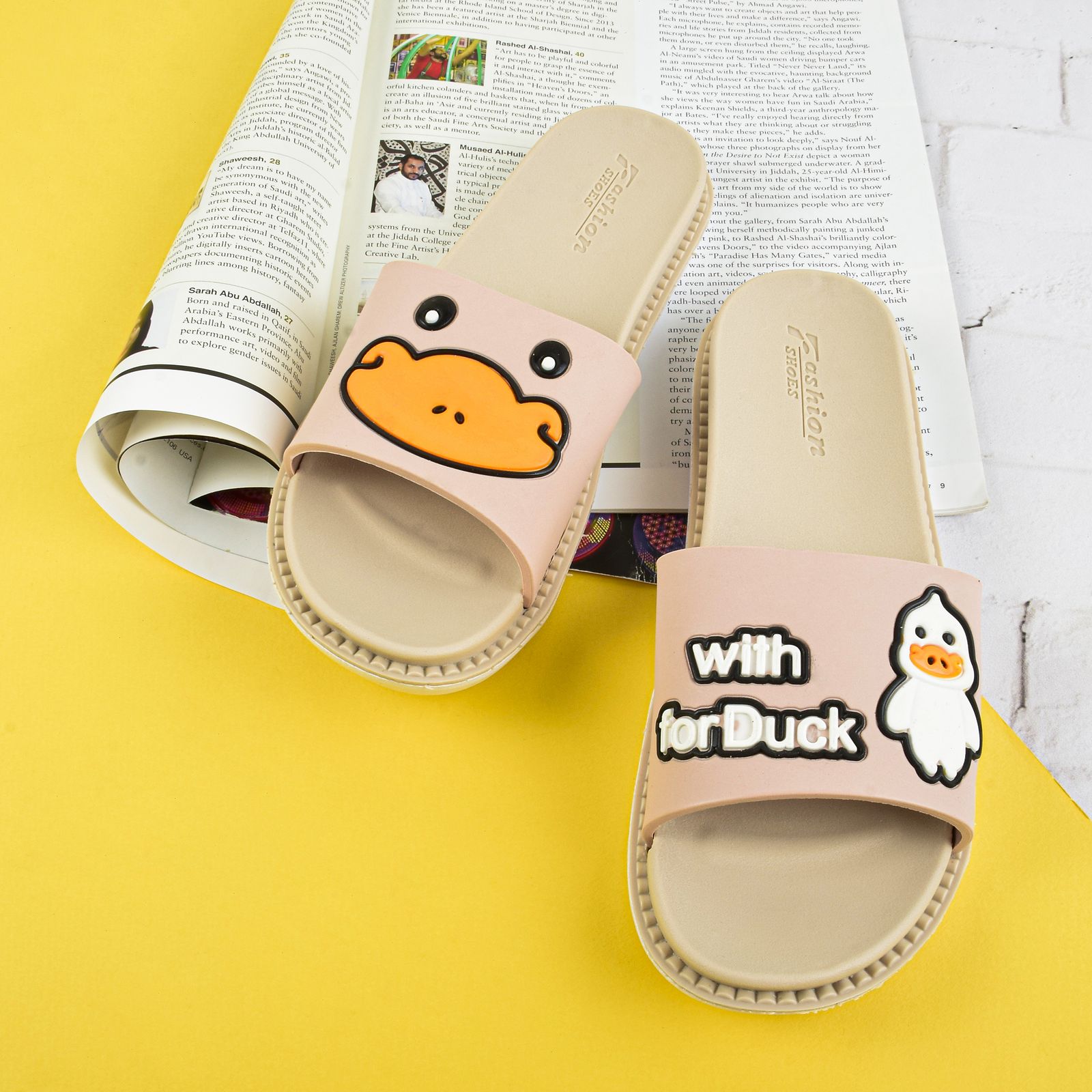 دمپایی زنانه پایون مدل  With For Duck ORG.2836 -  - 3