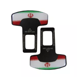  قطع کننده بوق هشدار کمربند خودرو طرح ایران کد K8585 مجموعه 2 عددی 