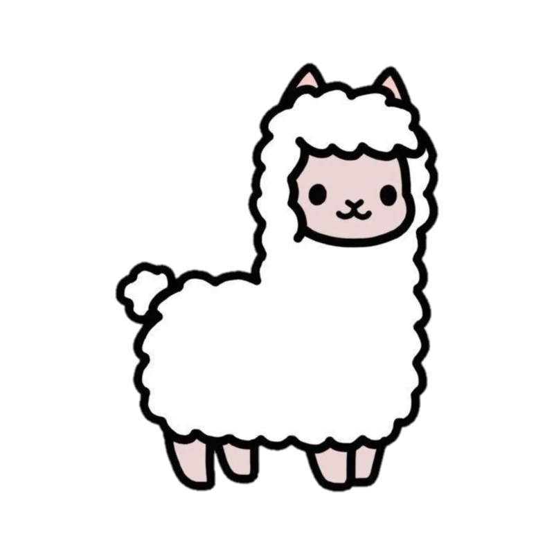 استیکر پارچه و لباس پاد آفرین مدل بره بامزه جذاب کد 1240