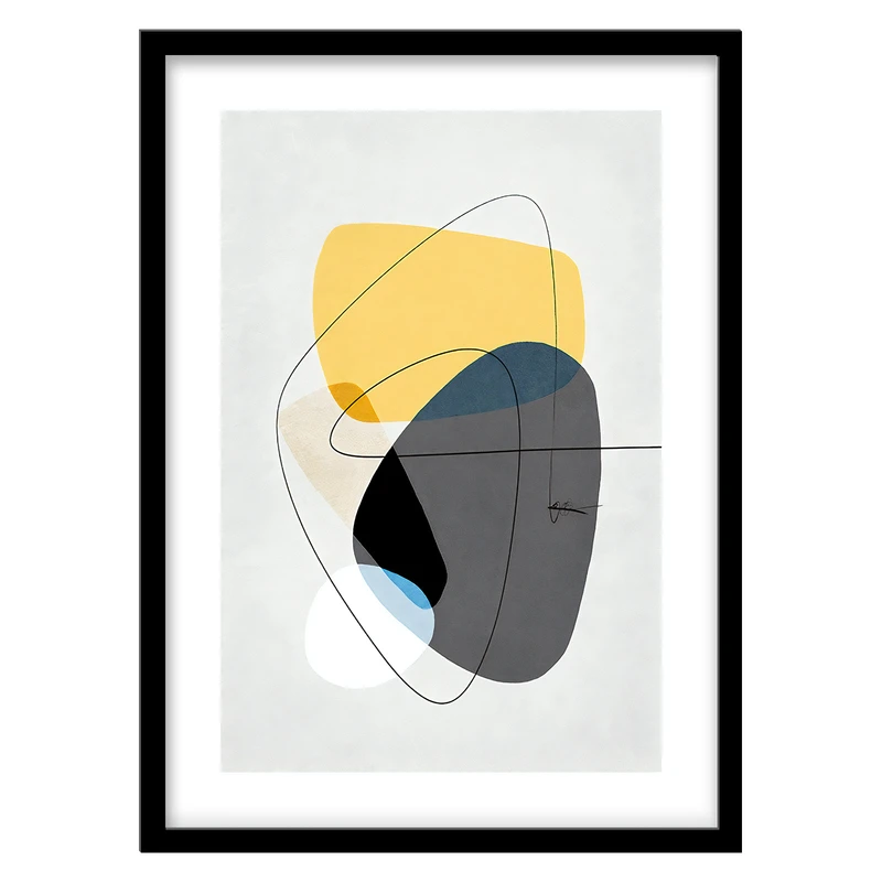 تابلو فورنیمو مدل دکوراتیو Abstract کد 058B