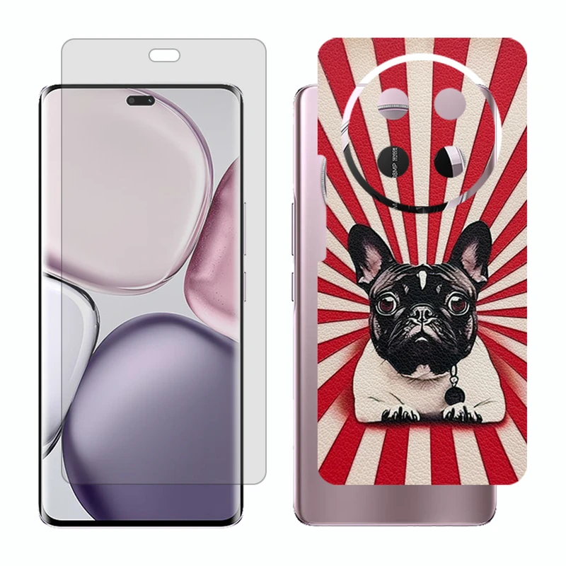 محافظ صفحه نمایش مات گلس مدل Together مناسب برای گوشی موبایل آنر X9c به همراه برچسب پوششی