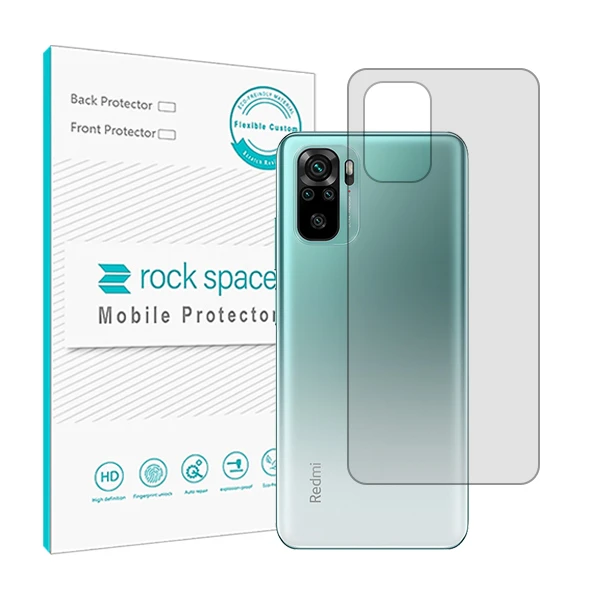 محافظ پشت گوشی شفاف راک اسپیس مدل HyGEL مناسب برای گوشی موبایل شیائومیRedmi Note 10