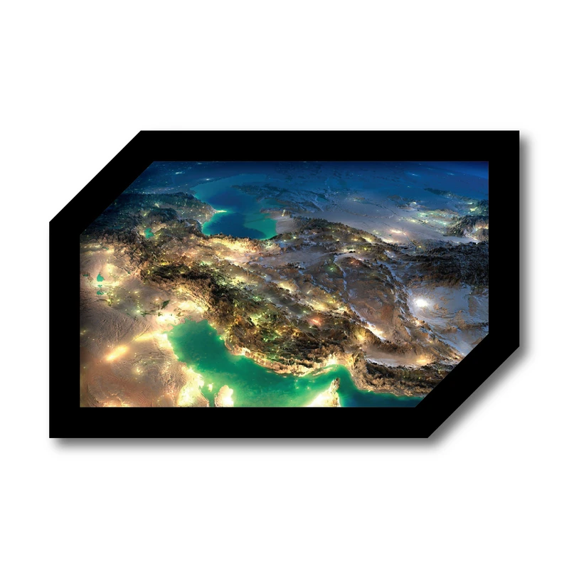 تابلو مدل سرزمین ایران کد KLMX-U170