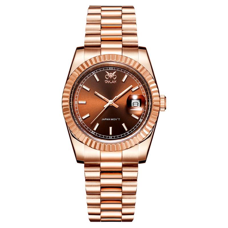 ساعت مچی عقربه ای مردانه اوبلاک مدل 72692
