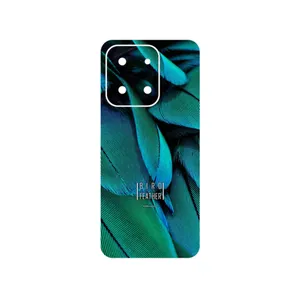 MAHOOT Green Feather Cover Sticker for Xiaomi Poco C85