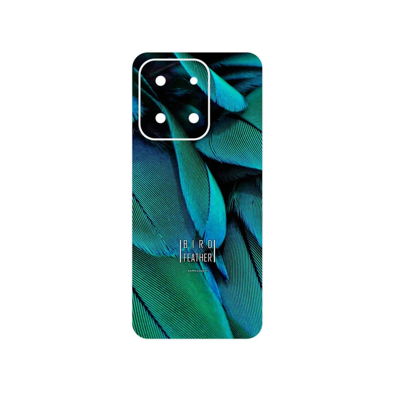 برچسب پوششی ماهوت مدل Green Feather مناسب برای گوشی موبایل شیائومی Poco C85