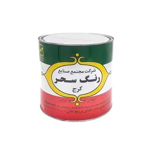 رنگ سفید مات سحر کد 711 وزن 4 کیلوگرم