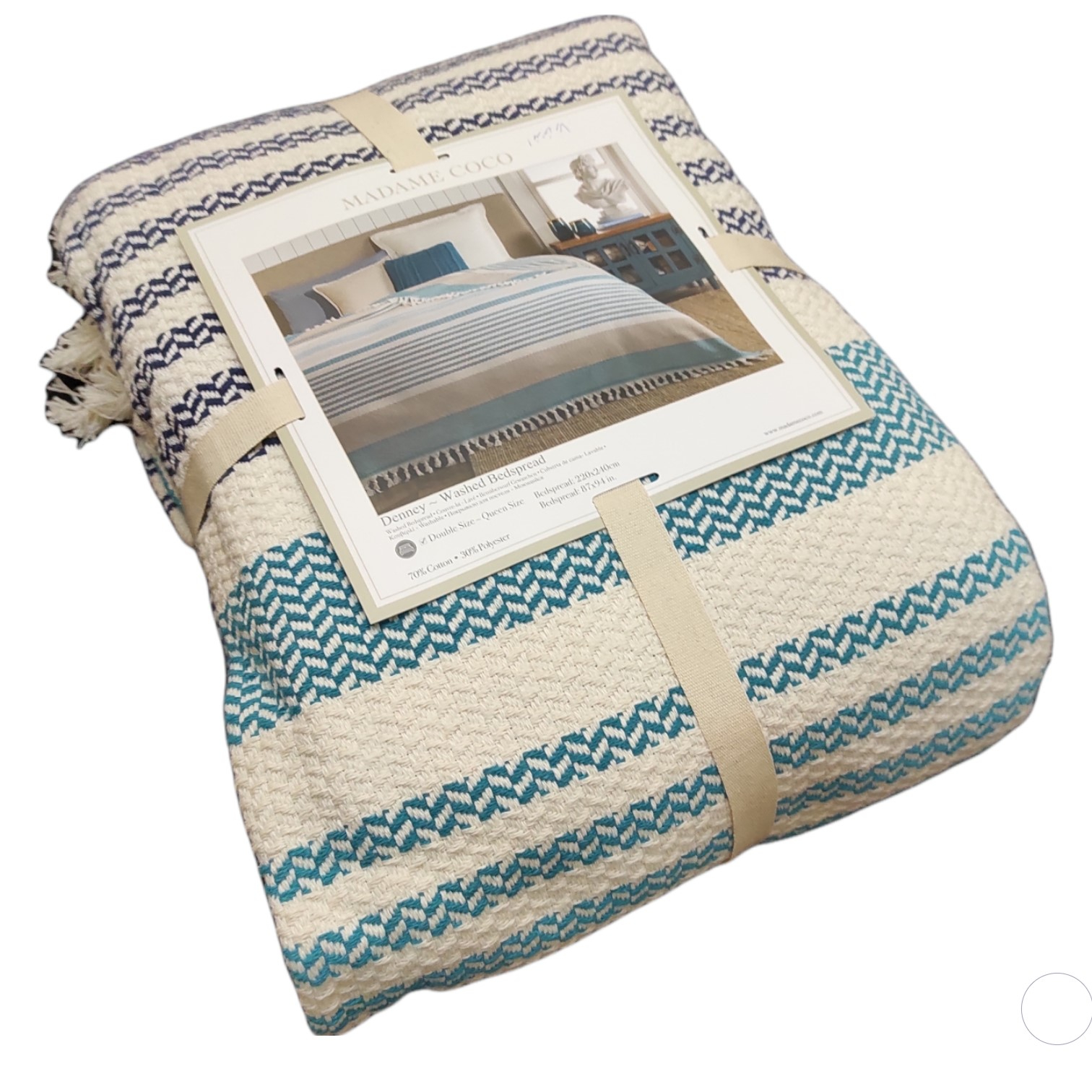 روتختی مادام کوکو مدل Denney تک نفره سایز 220×160 سانتی متر