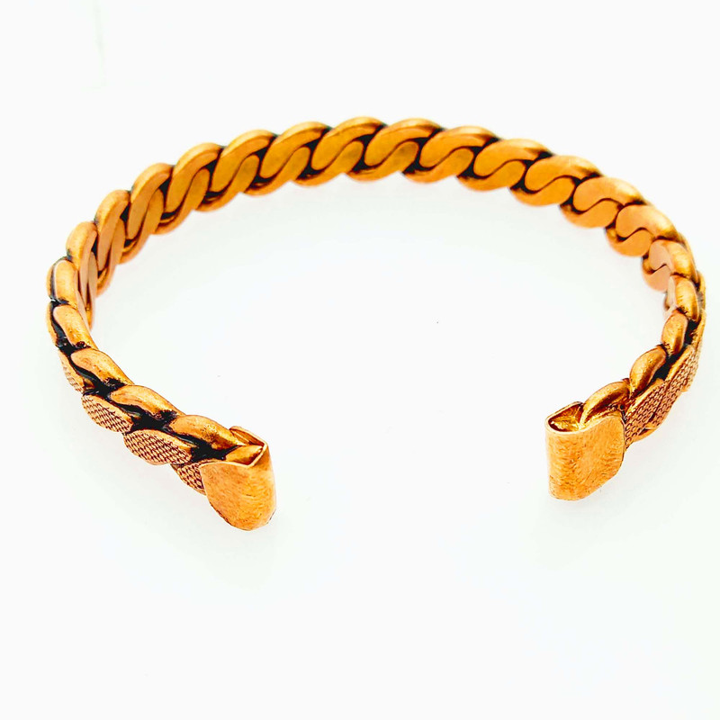 نیم ست مردانه طرح زنجیری مدل مسی کد 628NSM