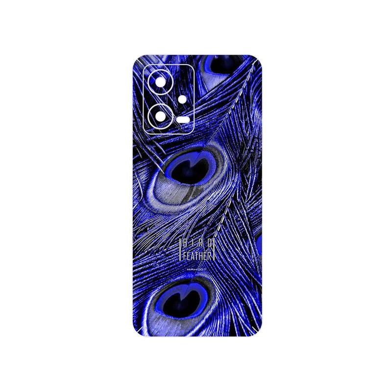 برچسب پوششی ماهوت مدل Purple Feather مناسب برای گوشی موبایل شیائومی Poco X5