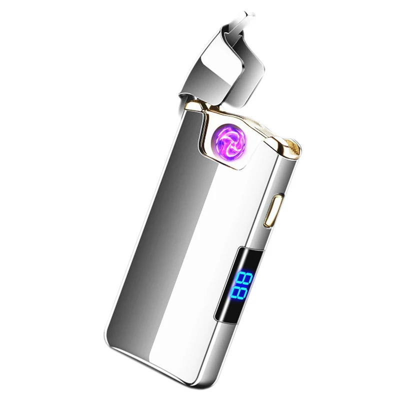 فندک مدل صاعقه ای برقی چرخشی طرح مانیتور دار