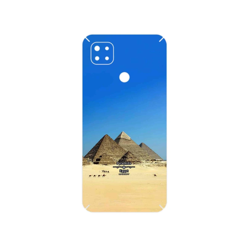 برچسب پوششی ماهوت مدل Pyramids of Egypt مناسب برای گوشی موبایل شیائومی Redmi 9 Activ
