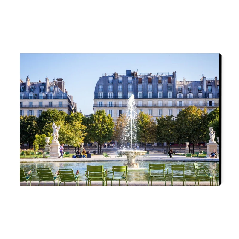 تابلو شاسی عرش طرح گردشگری فرانسه مدل باغ تویلری کد As5732