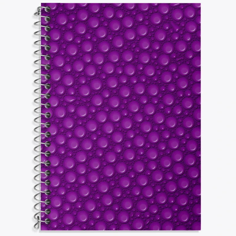 دفتر زبان 50 برگ خندالو مدل دو خط طرح حباب کد N5435