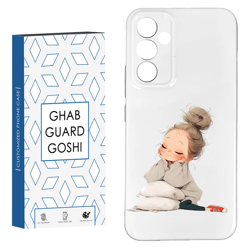 کاور قاب گارد گوشی طرح فانتزی دختر ملوس  کد HARD-012   مناسب برای گوشی موبایل سامسونگ GALAXY A14