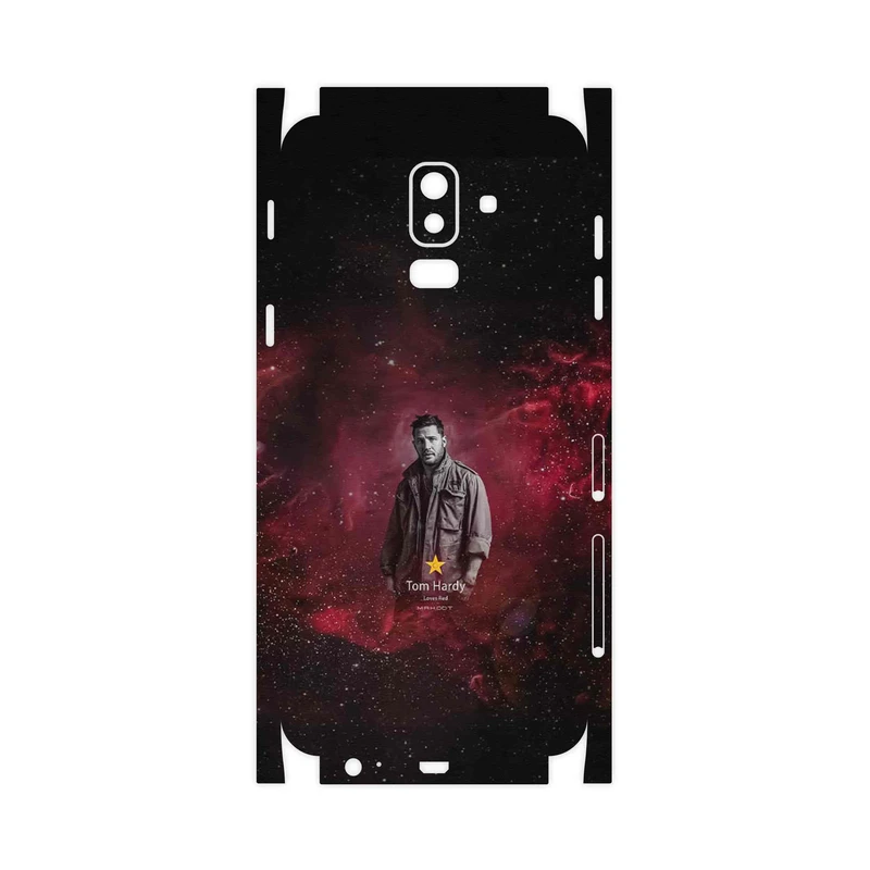 برچسب پوششی ماهوت مدل Tom Hardy-FullSkin مناسب برای گوشی موبایل سامسونگ Galaxy J8