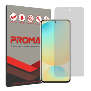 Promate Resistant model transparent screen protector suitable for Samsung Galaxy M55 mobile phone