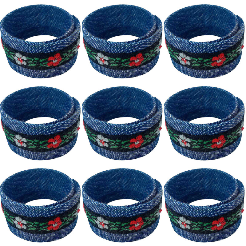 دستبند بچگانه مدل گلعروس مجموعه 9 عددی