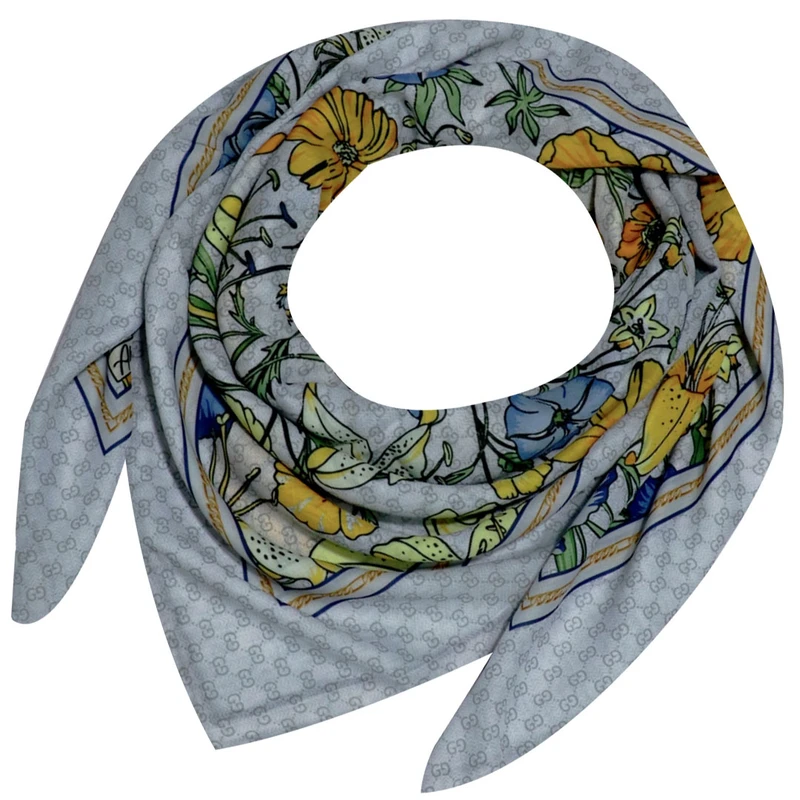 روسری زنانه مدل نخی 2025 تابستانه کد ab15