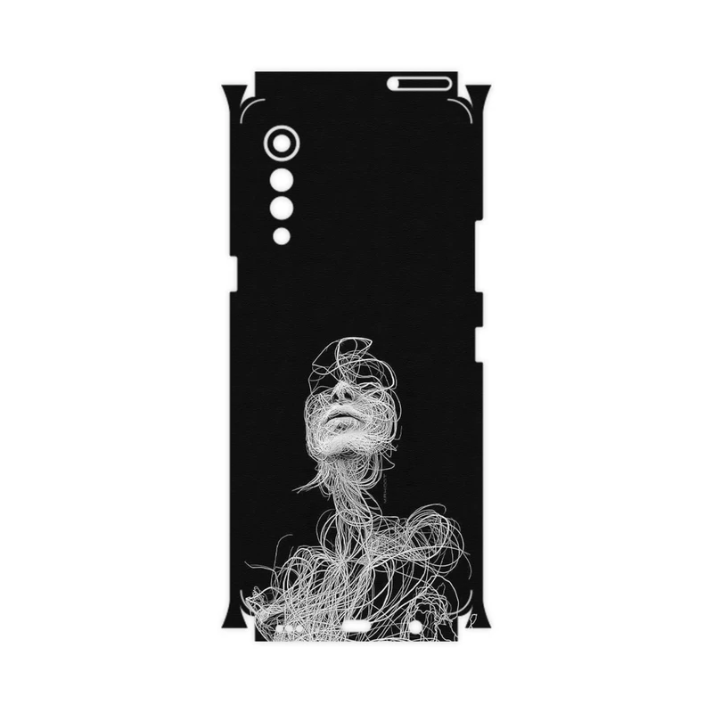 برچسب پوششی ماهوت مدل Strings Digital Art 2-FullSkin مناسب برای گوشی موبایل ال جی Velvet 5G