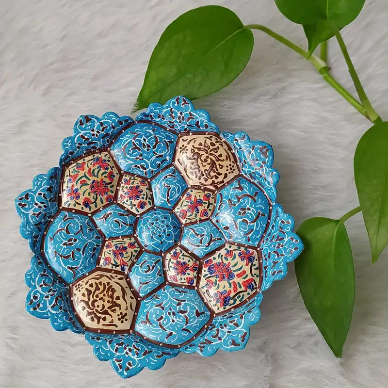 بشقاب میناکاری کد 500