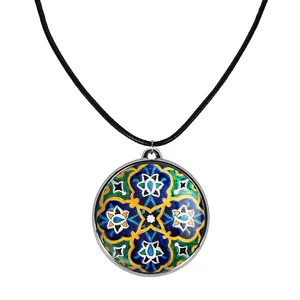 گردنبند خندالو مدل کاشی کد 21532154