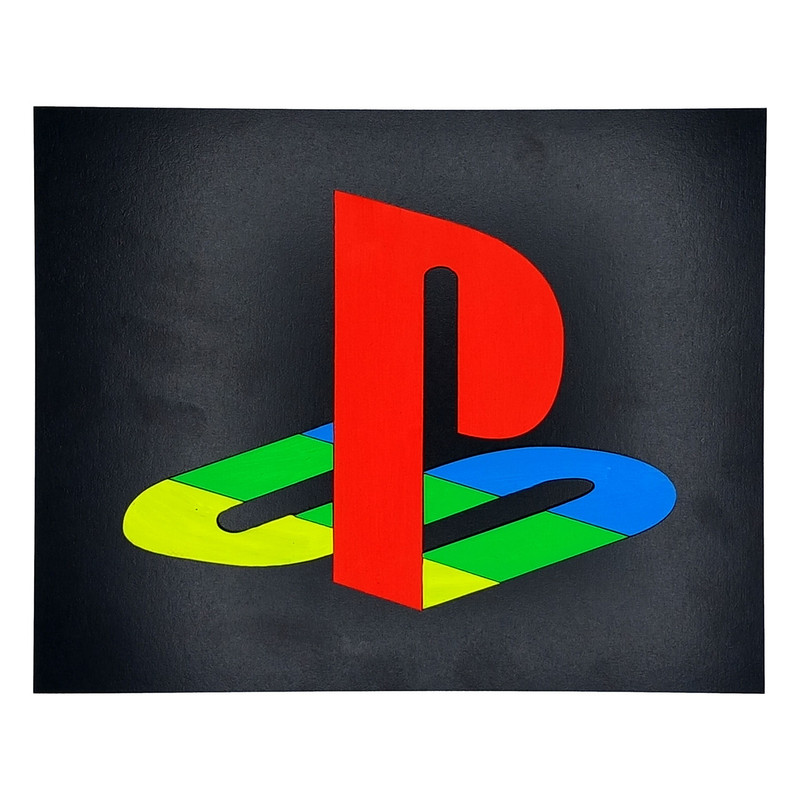 تابلو شاسی طرح پلی استیشن بلک لایت مدل PS Classic