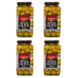 زیتون ویژه سیمره - 630 گرم بسته 4 عددی