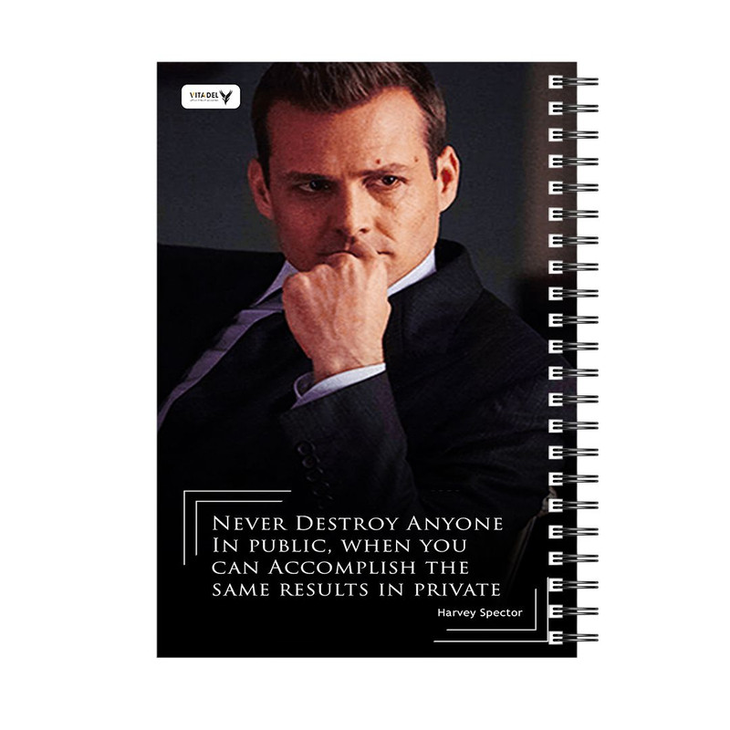 دفتر 60 برگ ویتادل طرح سوتس کد 7