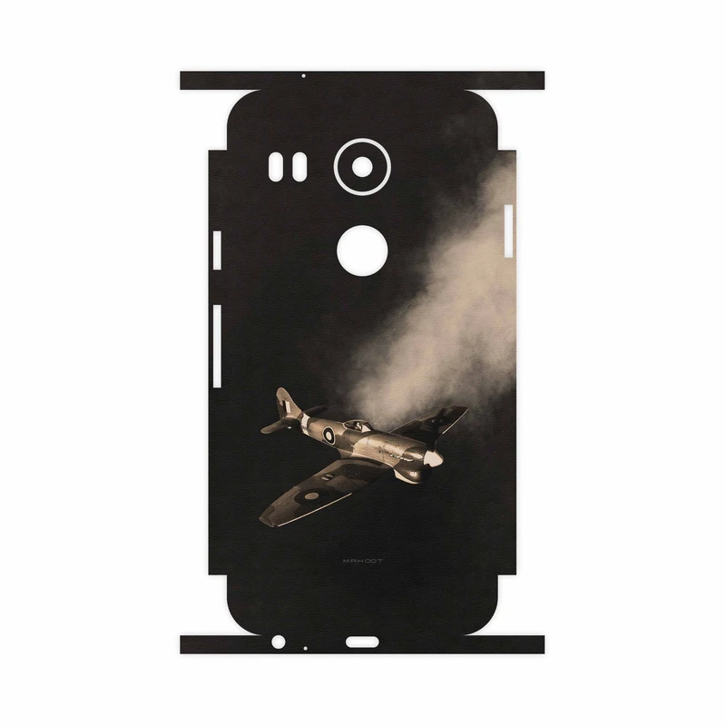 برچسب پوششی ماهوت مدل World War II Aircraft-FullSkin مناسب برای گوشی موبایل گوگل Nexus 5X