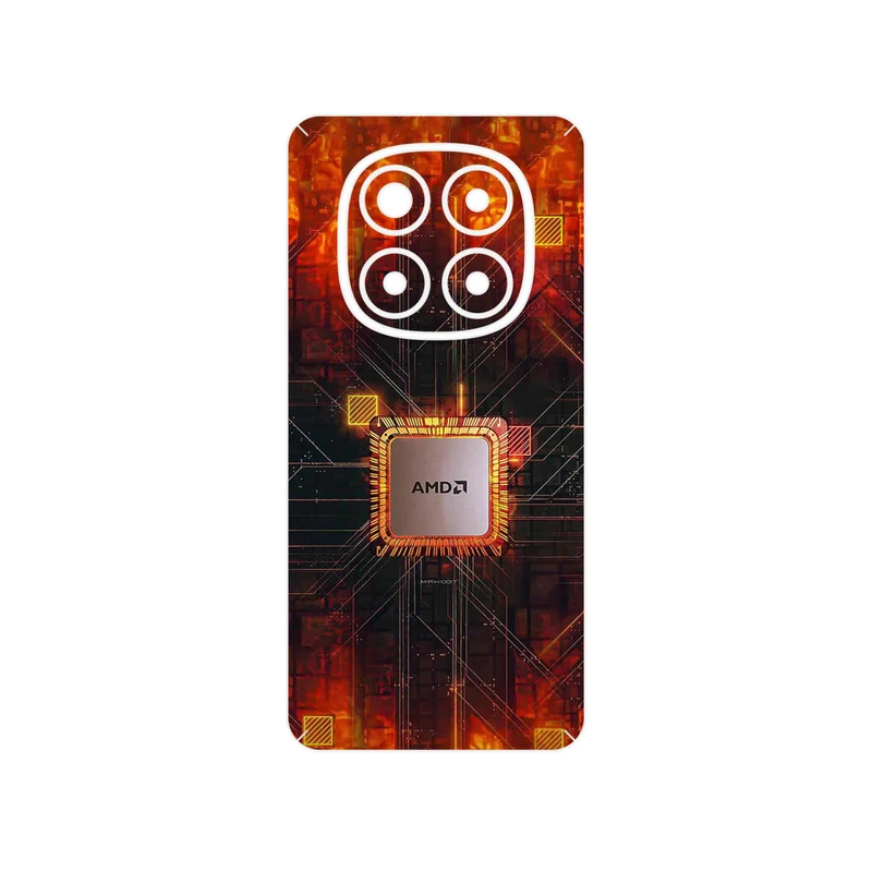 برچسب پوششی ماهوت مدل AMD مناسب برای گوشی موبایل شیائومی Redmi Note 14 Pro 5G