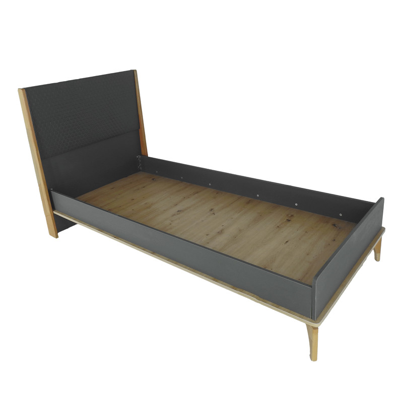 تخت خواب یک نفره  فوکاچوب  مدل 5411 سایز 200 × 120 سانتی متر
