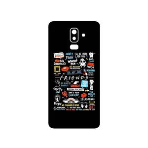 MAHOOT Friends 2 Cover Sticker for Samsung Galaxy J8