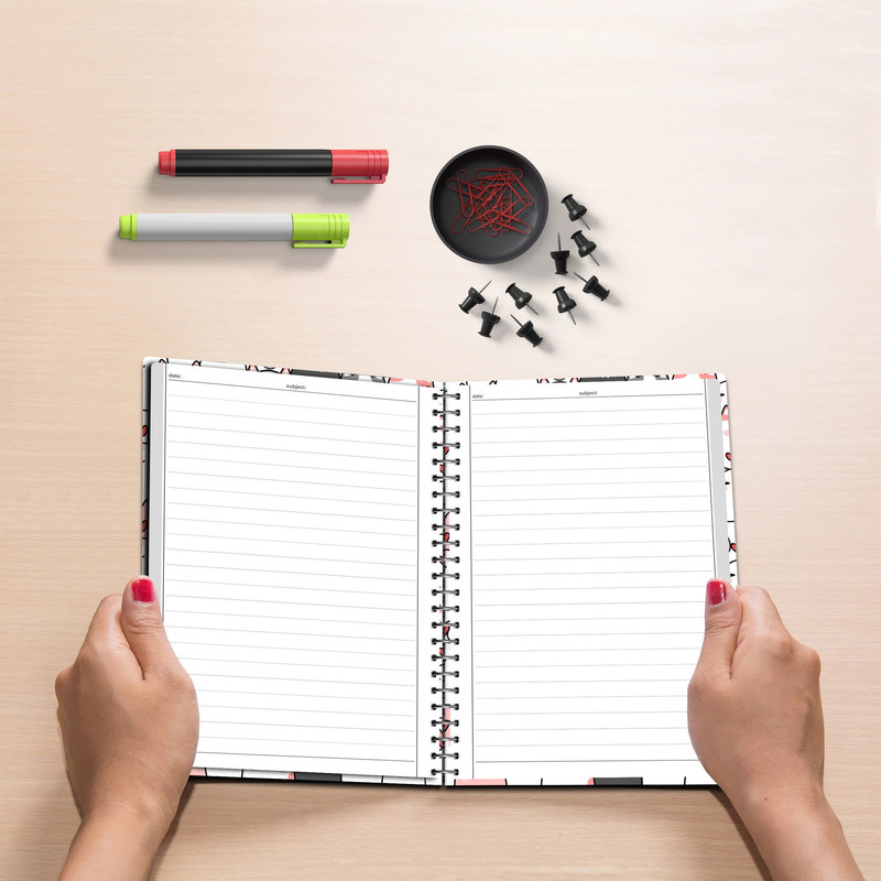 دفتر مشق 50 برگ مستر راد طرح گربه های ملوس کد fiory 2567