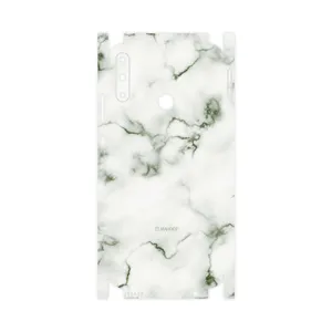 MAHOOT  Blanco-Smoke-Marble-FullSkin Cover Sticker for Huawei Y7P