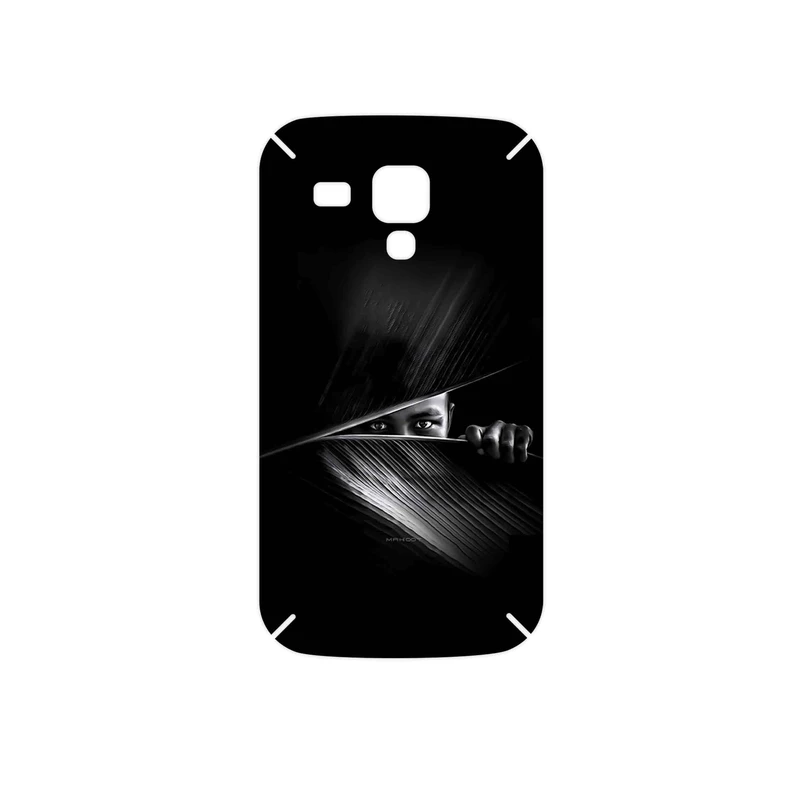 برچسب پوششی ماهوت مدل Black Portrait مناسب برای گوشی موبایل سامسونگ Galaxy S Duos GT S7562
