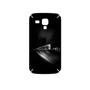 MAHOOT Black Portrait Cover Sticker for Samsung Galaxy S Duos GT S7562