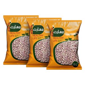 لوبیا چیتی مهارت - 600 گرم بسته 3 عددی