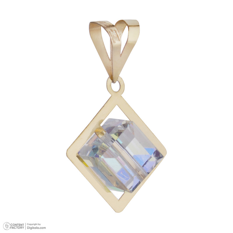 آویز گردنبند طلا 18 عیار زنانه ناریا مدل AG-01