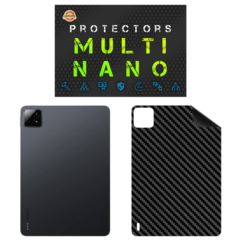 برچسب پوششی مولتی نانو طرح کربن مدل X-F1C مناسب برای تبلت شیائومی Pad 6S Pro 12.4