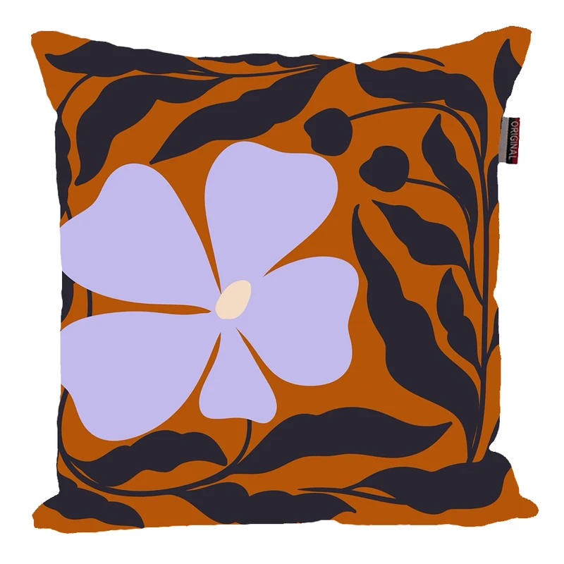 کوسن پاد آفرین مدل مینیمال طرح گل کد PK40048