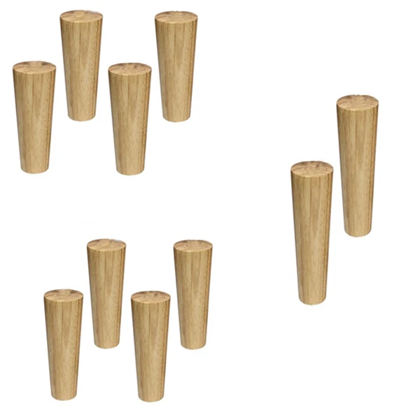 پایه چوبی مدل مخروطی کد 101 بسته 10 عددی