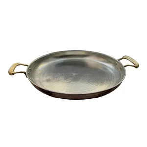 ماهیتابه مسی مدل چکشی