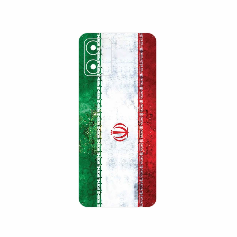 برچسب پوششی ماهوت مدل IRAN_Flag_1 مناسب برای گوشی موبایل موتورولا Moto E13