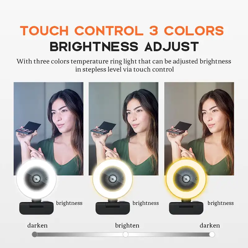 وب کم مدل 2k autofocus with remote control