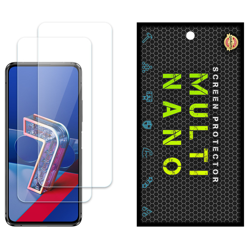 محافظ صفحه نمایش مولتی نانو مدل X-S2N مناسب برای گوشی موبایل ایسوس Zenfone 7 Pro / ZS671KS بسته دو عددی