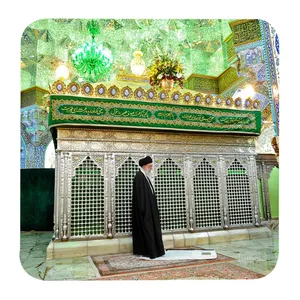 مگنت کد G1051 طرح رهبر حضرت سید علی خامنه ای در حرم حضرت معصومه قم