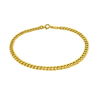 پابند طلا 18 عیار زنانه اقلیمه مدل FT124