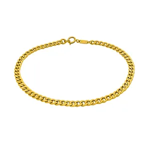 پابند طلا 18 عیار زنانه اقلیمه مدل FT124